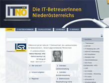 Tablet Screenshot of it.noeschule.at